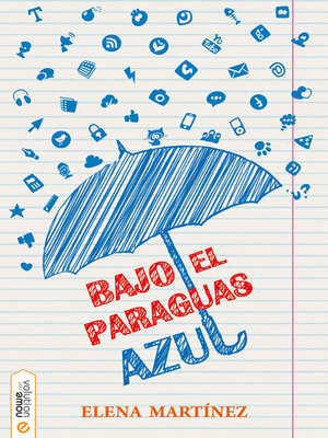 cover image of Bajo el paraguas azul